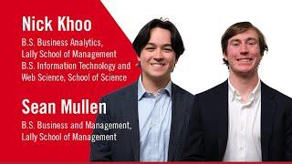 Class of 2025 Spotlight: Sean Mullen and Nicholas Khoo