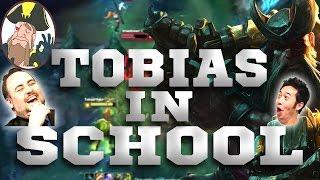 Tobias Fate - TOBIAS SUFFER IN SCHOOL.. FUNNY | I GET THINGS DONE.  | League of Legends