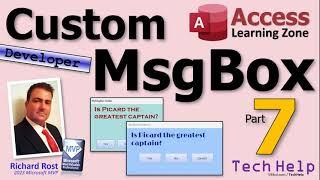 Create a Custom Dynamic MsgBox in Microsoft Access Using VBA. Part 7: Format Properties