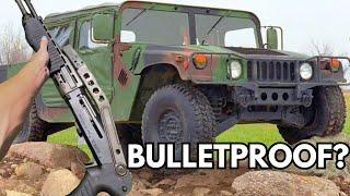 Will a HUMVEE tailgate stop a BULLET??