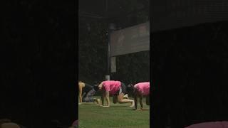 Singapore RL Aiden takes Women’s Football Club (@stillaerionwfc) through an #AnimalFlow class!
