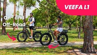Meet Veefa L1 Step-Thru Fat Tire Electric bike | Ranger #ebike #veefa Velowave partner