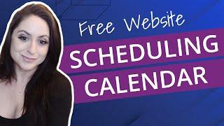 How to Add a Free Scheduling Calendar to Your WordPress Website