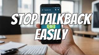 TUTORIAL: How To Turn Off Talkback On Any Android Device