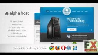 Preview Alpha - Modern Hosting Template Technology