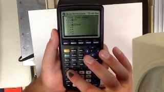 Resource: TI 83 Plus and TI 84 Plus calculators basic tutorial.