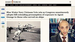 Blue Water Navy Vietnam Vets finally given presumption of exposure to Agent Orange by Congress