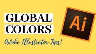 Global Colors in Adobe Illustrator