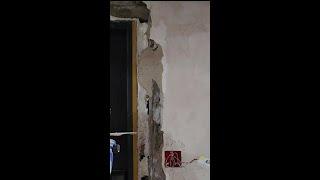 Painter Applying putty | Puttying for renovation #putty 250605