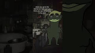 Mavo got scaredin the kitchen #animation #cartoon