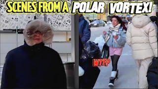 "Polar Vortex" Slams Toronto? A Walk Around Dragon City Mall & Through Chinatown To The Eaton Centre