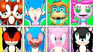 UNLOCKING *NEW SECRET* ROBLOX FIND THE SONIC MORPHS!? (ALL SONIC MORPHS UNLOCKED!)