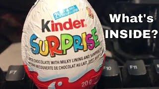 Kinder Surprise Egg - From my Russian Friend and My first one ever