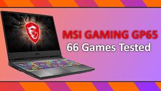 66 Games Tested - MSI GP65 Leopard 10SFK gaming benchmarks [i7-10750H + RTX 2070 Refresh]