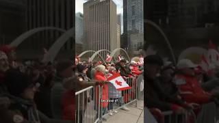 Canadians rally against U.S. threats