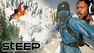 LOOK MA, I'M FLYING! | Steep Gameplay