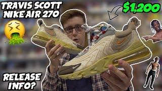 CRAZY FIRST LOOK Travis Scott x Nike Air Max 270 ON FEET REVIEW | WOULD YOU WEAR? | WORST COLLAB!