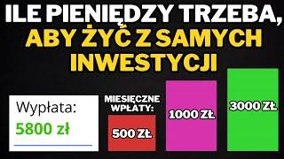 Ile trzeba zarabiać i odkładać, aby nie musieć już nigdy pracować? Konkretne obliczenia i wskazówki.