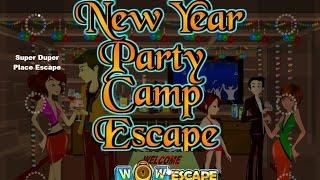 WoW New Year Party Camp Escape WALKTHROUGH FULL..