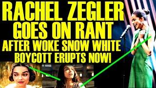 RACHEL ZEGLER INSANE MELTDOWN AFTER SNOW WHITE BOYCOTT WORSENS FOR WOKE DISNEY! THIS IS PATHETIC