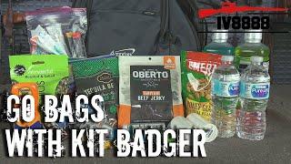 SELF RELIANCE | "Go Bags" with Kit Badger