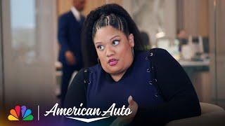 Dori Spills the Tea on Her Co-workers | American Auto | NBC