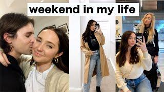 WEEKEND IN MY LIFE: getting my hair done, valentines date and making starbucks egg bites