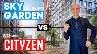 Обзор жк Ситизен Cityzen и Скай Гарден Sky Garden застройщик ФСК и МР груп MR Group