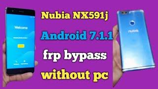 Nubia Z17 Lite Nx591j android 7.1.1 frp bypass !! All Android Google Play Services disable Solution