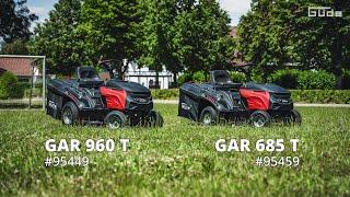 Rasentraktor GAR 960 T und GAR 685 T Inbetriebnahme #95449 #95459