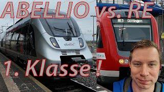 ABELLIO vs. Regional Express und ICE-4 (1. Klasse von Nordhausen nach Hannover) 