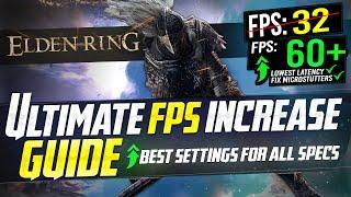  ELDEN RING: Dramatically increase performance / FPS with any setup! *BEST SETTINGS* for ANY PC 