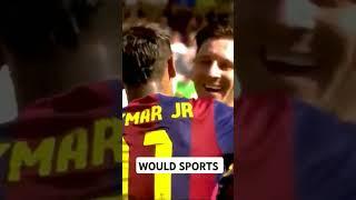 Messi +Neymar friendship. How Others behav with neymar but misse️.#fifa #football #leomessi #neymar