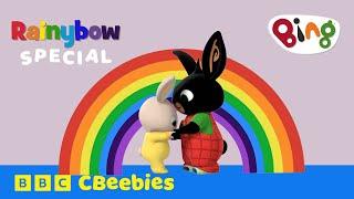 Rainybow Special  | Learn Colours with Bing Bunny | 16+ Minutes | CBeebies