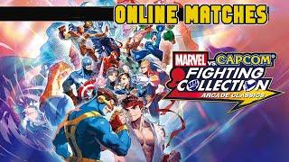 Marvel Vs Capcom Collection ONLINE MATCHES NINTENDO SWITCH