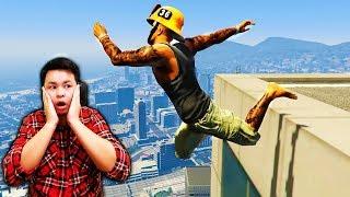 GTA 5 - Қызықты сәттер #1 Реакция