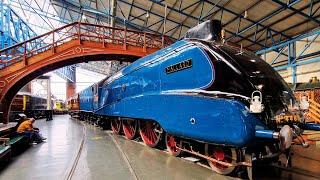 NATIONAL RAILWAY MUSEUM, YORK, ENGLAND - MARCH 2024