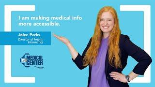 I Am Making Medical Info More Accessible: Jolee Parks (60 sec)