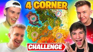 Die 4 Ecken Challenge in Fortnite Season 3! ️