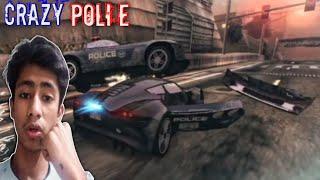 the police is after me / Need For speed wanted game #lesgame #technogamerz #minecraft