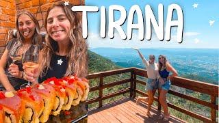 Exploring TIRANA Travel Vlog  Backpacking Albania