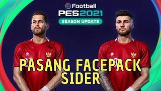 Cara pasang facepack di sider pes 2021 mudah 100% work