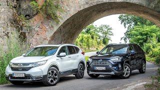 Honda CR-V vs.Toyota RAV4 - Hybrid-SUVs im Vergleich | ÖAMTC