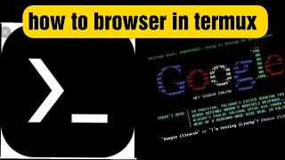 How to browser internet in termux|| Big Tech || all hack tips