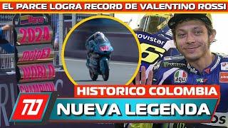 ¡HISTORICO ALONSO! EL PARCE ALCANZA EL RECORD DE VALENTINO ROSSI HISTORICO PARA COLOMBIA Y LA MOTO3