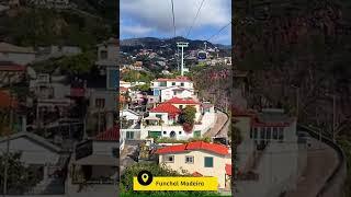 Seilbahn Funchal Monte auf Madeira #shorts