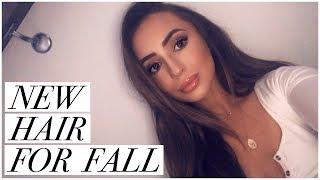 NEW HAIR FOR FALL | REAL LIFE VLOG