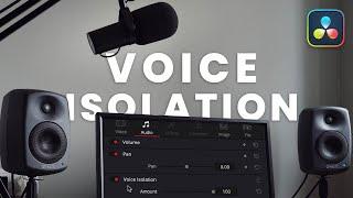 Remove background noise from your video in Davinci Resolve