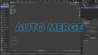 Blender Tutorial - Auto merge