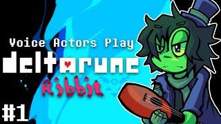 Voice Actors Play: DELTARUNE RIBBIT Mod! (Part 1)